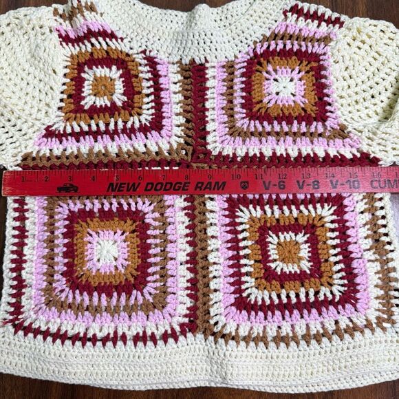 MINKPINK Norah Crochet Sweater Women’s Size‎ Medium - Picture 8 of 10